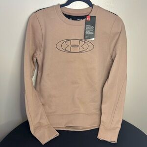 Under armour crew neck sweater small women’s loose fit